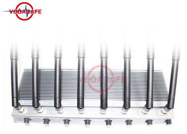 Eight Way Desktop Cell Phone Jammer Kit WiFi 2.4G 4G 2600MHz For Gallery