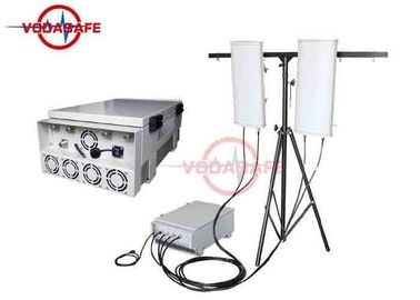Silver Color Cell Phone Jamming Device Fixed Six Frequencies Options For Jail