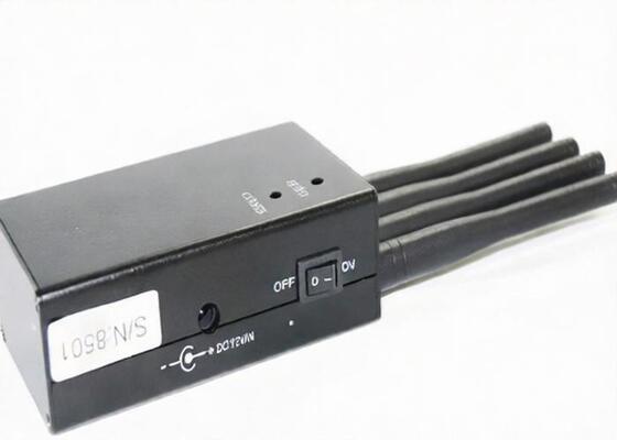 購入 携帯用2.4G Wifiネットワーク信号の妨害機DCS 1805 - 1990MHz黒いアルミニウム箱 online manufacture