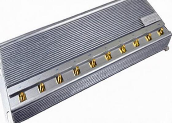 購入 銀製色の10の頻度の固定携帯電話信号の妨害機 online manufacture