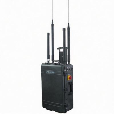 購入 43dBmは無人機のために防止各バンド携帯電話信号の妨害機の湿気妨害に信号を送ります online manufacture