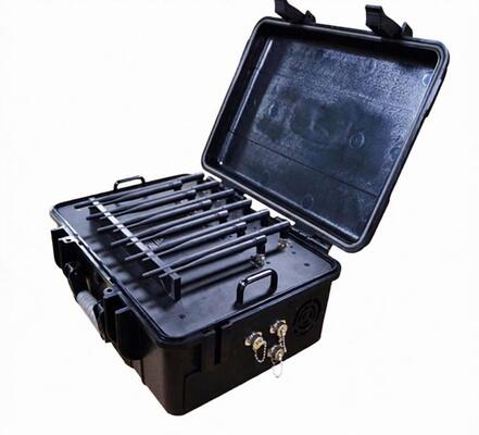 購入 ICNIRP 86ワット携帯用信号の妨害機2.4G 5G UHF VHF WIFI信号のブロッカー online manufacture