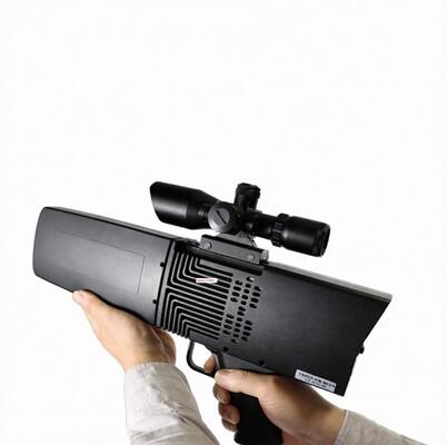 購入 電池で造られた銃のタイプ中間力の無人機信号の妨害機は55wattを出力した online manufacture
