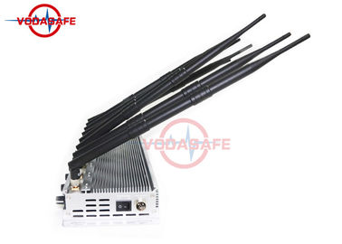 Eight Way Desktop Cell Phone Jammer Kit WiFi 2.4G 4G 2600MHz For Gallery