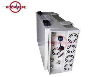 Silver Color Cell Phone Jamming Device Fixed Six Frequencies Options For Jail