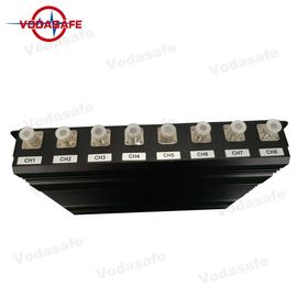 Heat Dissipation Mobile Phone Blocking Device 160W DC-12V/24V Jamming Up To 8 Signals