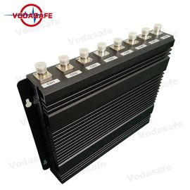 Heat Dissipation Mobile Phone Blocking Device 160W DC-12V/24V Jamming Up To 8 Signals